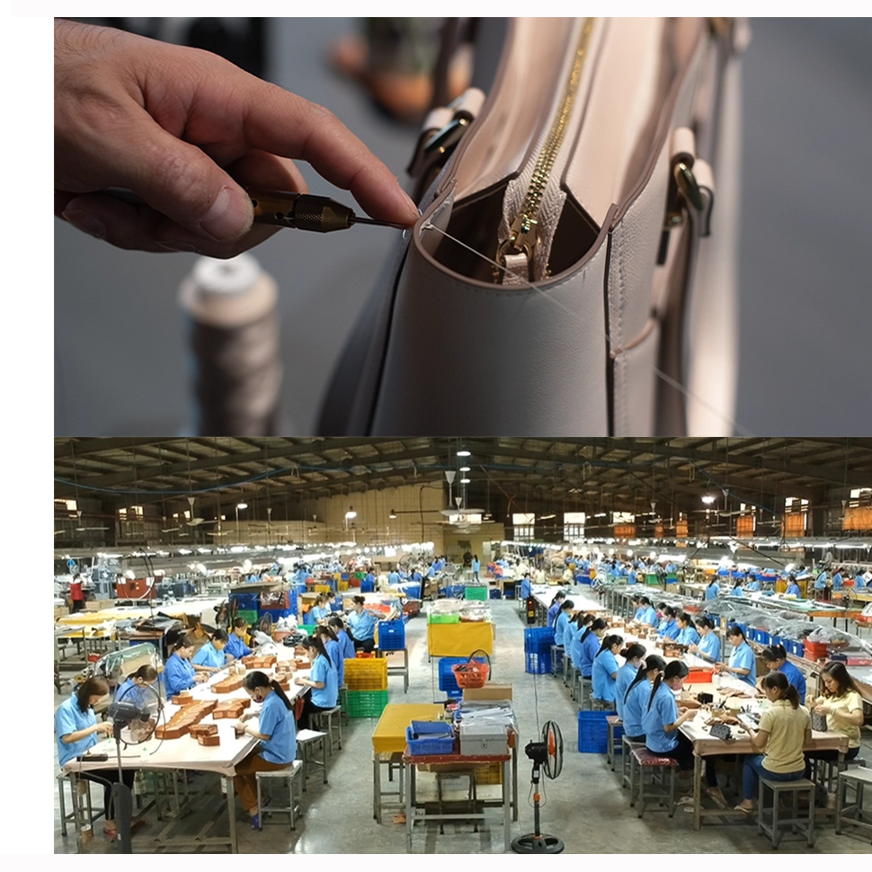 財布 バッグ 小物のOEM製造を行うベトナム自社工場